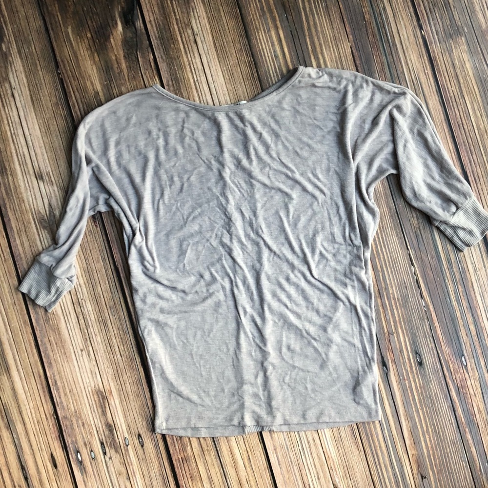 Oversized dolman top